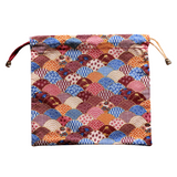 Drawstring Pouch Bag - Blue Ocean Waves