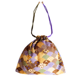 Drawstring Pouch Bag - Blue Ocean Waves