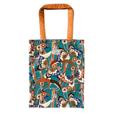 Flat Tote Bag - Butterflies with Bows