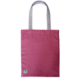 Flat Tote Bag - Cranes over Blossoms