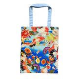 Flat Tote Bag - Flying Cranes