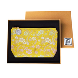Kimono Pouch - Cherry Blossoms and Japanese Noshi Ornaments