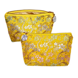Kimono Pouch - Cherry Blossoms and Japanese Noshi Ornaments