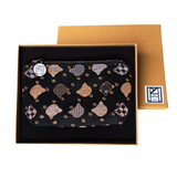 Kimono Pouch - Kawaii Black Cats