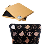 Kimono Pouch - Kawaii Black Cats