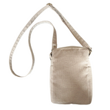 Sunpo Bag <Grey x Blue> - Cherry Blossoms and Snow Flake Rings