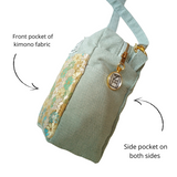 Sunpo Bag <Mint Blue> - Chrysanthemum