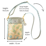Sunpo Bag <Mint Blue> - Chrysanthemum