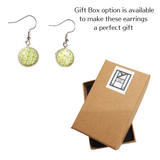 Earrings: Drop Earrings - Fawn Spots (Kanoko 鹿の子)