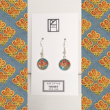 Earrings: Drop Earrings - Paulownia Flowers