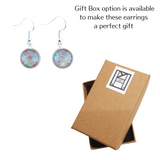 Earrings: Drop Earrings - Petals at the Pond