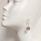 Earrings: Drop Earrings - Petals at the Pond