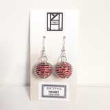 Earrings: Drop Earrings < Lanterns > Fawn Spots (Kanoko 鹿の子)