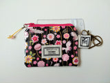 Mini Purse - Cranes & Flowers