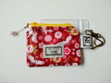 Mini Purse - Cranes & Flowers