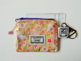 Mini Purse - Cranes & Flowers