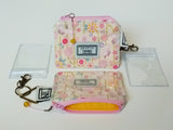 Mini Purse - Cranes & Flowers