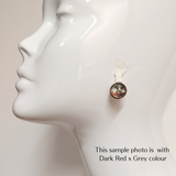 Earrings: Stud Earrings - Water Lily (Suiren 睡蓮)