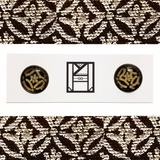 Earrings: Stud Earrings - Seven Treasures (Shippou 七宝)