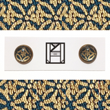 Earrings: Stud Earrings - Seven Treasures (Shippou 七宝)