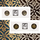 Earrings: Stud Earrings - Seven Treasures (Shippou 七宝)