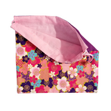 Drawstring Pouch Bag - Japanese Cherry Blossoms