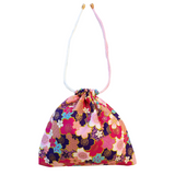 Drawstring Pouch Bag - Japanese Cherry Blossoms