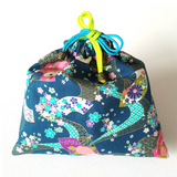 Drawstring Pouch Bag - Summer Fans