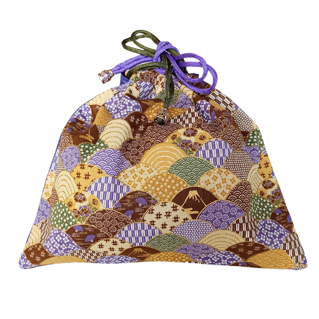 Handmade Japanese Kinchaku Drawstring Pouch UK – YOKOABER