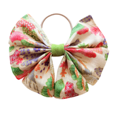 Accessory: Hair Bobble Ribbon Style - Cranes and Mount Fuji