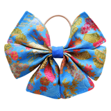 Accessory: Hair Bobble Ribbon Style - Cranes and Mount Fuji
