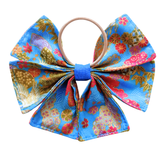 Accessory: Hair Bobble Ribbon Style - Cranes and Mount Fuji