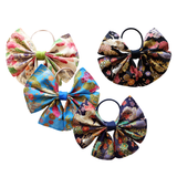 Accessory: Hair Bobble Ribbon Style - Cranes and Mount Fuji