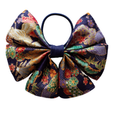 Accessory: Hair Bobble Ribbon Style - Cranes and Mount Fuji