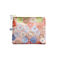 Kimono Coin Purse <Twilight Pink> - Chrysanthemum