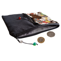 Kimono Passport Case <Midnight Black> - Snow Flake Rings