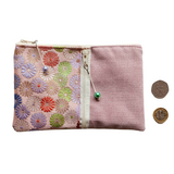 Kimono Passport Case <Twilight Pink> - Chrysanthemum