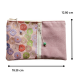 Kimono Passport Case <Twilight Pink> - Chrysanthemum