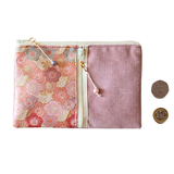 Kimono Passport Case <Twilight Pink> - Plum Blossoms