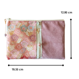 Kimono Passport Case <Twilight Pink> - Plum Blossoms