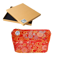 Kimono Pouch - Chrysanthemums along Streams