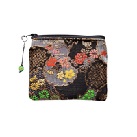 Kimono Coin Purse <Midnight Black> - Snow Flake Rings