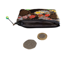 Kimono Coin Purse <Midnight Black> - Snow Flake Rings