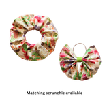 Accessory: Hair Bobble Ribbon Style - Cranes and Mount Fuji