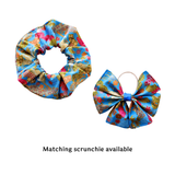 Accessory: Hair Bobble Ribbon Style - Cranes and Mount Fuji