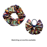 Accessory: Hair Bobble Ribbon Style - Cranes and Mount Fuji