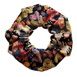 Scrunchies (Set of 4) - Cranes & Mount Fuji