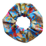 Scrunchies (Set of 4) - Cranes & Mount Fuji
