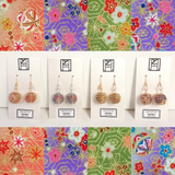 Earrings: Drop Earrings < Lanterns > Botanical Garden and River