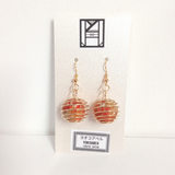 Earrings: Drop Earrings < Lanterns > Botanical Garden and River